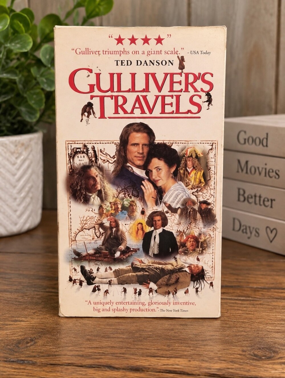 Gulliver's Travels starring Ted Danson VHS  tape set
